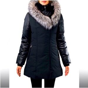 Sicily Winter Parka with Fur Trim, size XL